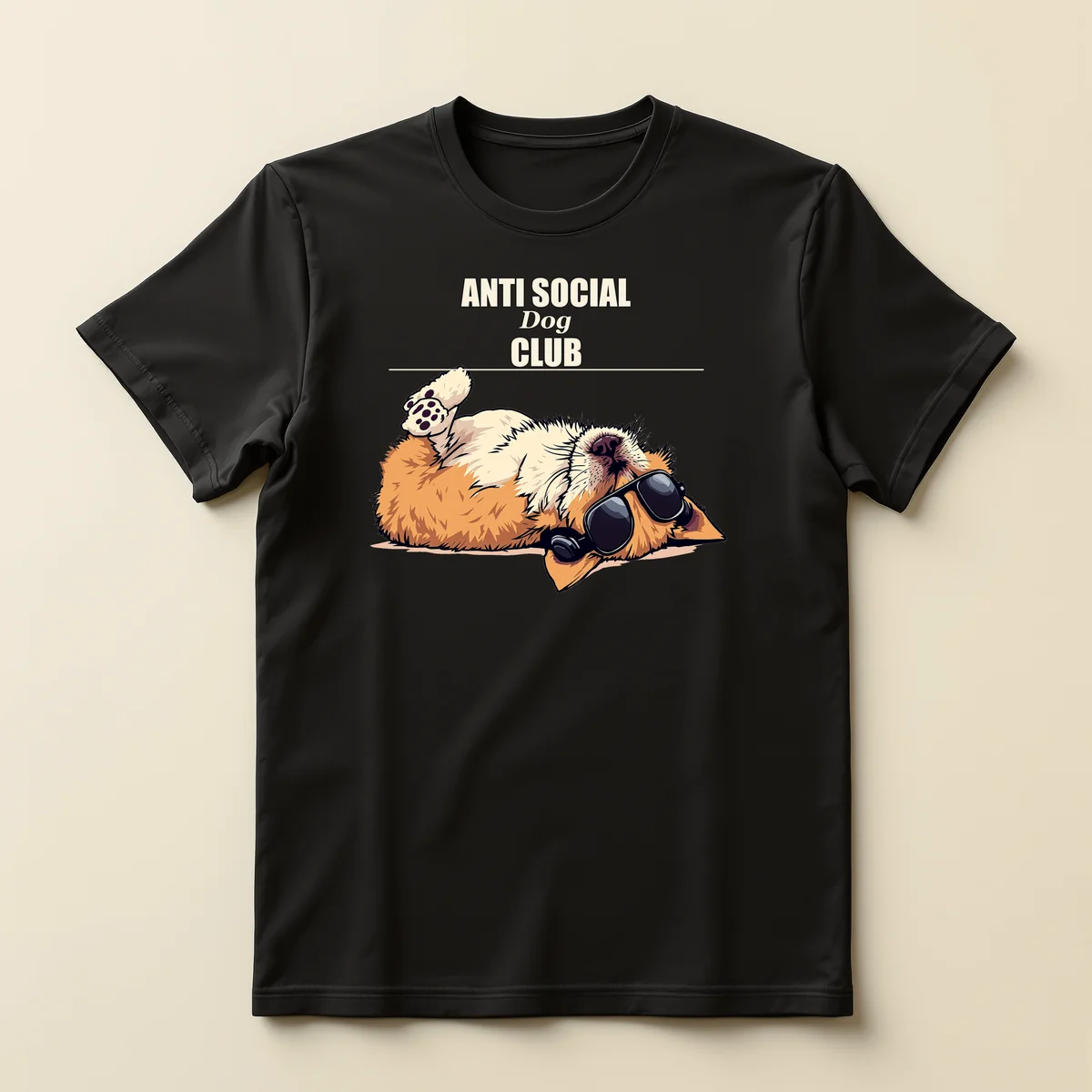 Klub Antysocjalny Psów (czarna)