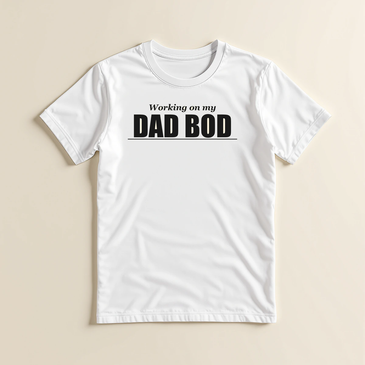 Working on my Dad Bod (biała)