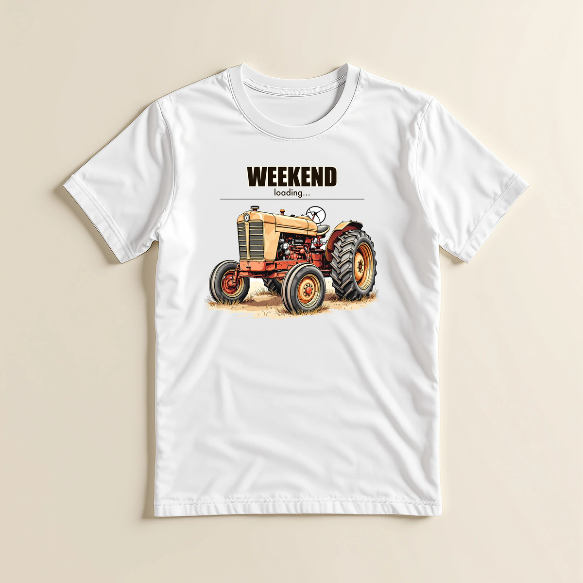 Weekend loading... (biała)