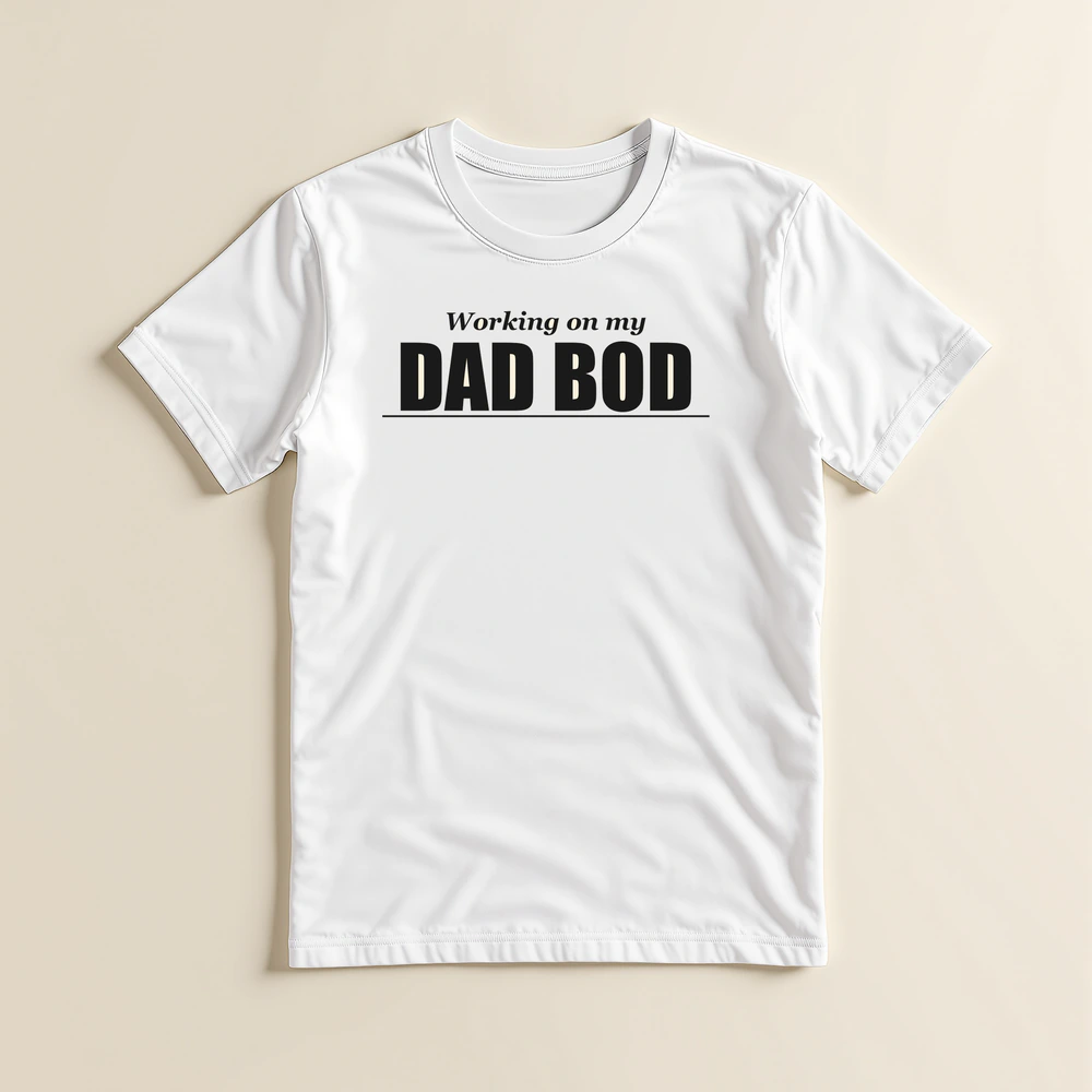 Working on my Dad Bod (biała)