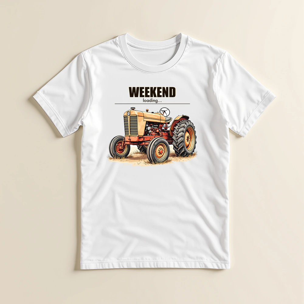 Weekend loading... (biała)